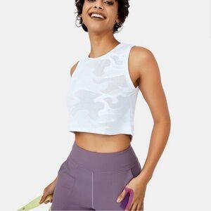 Halara Loose Camo Cropped Tank Top Medium